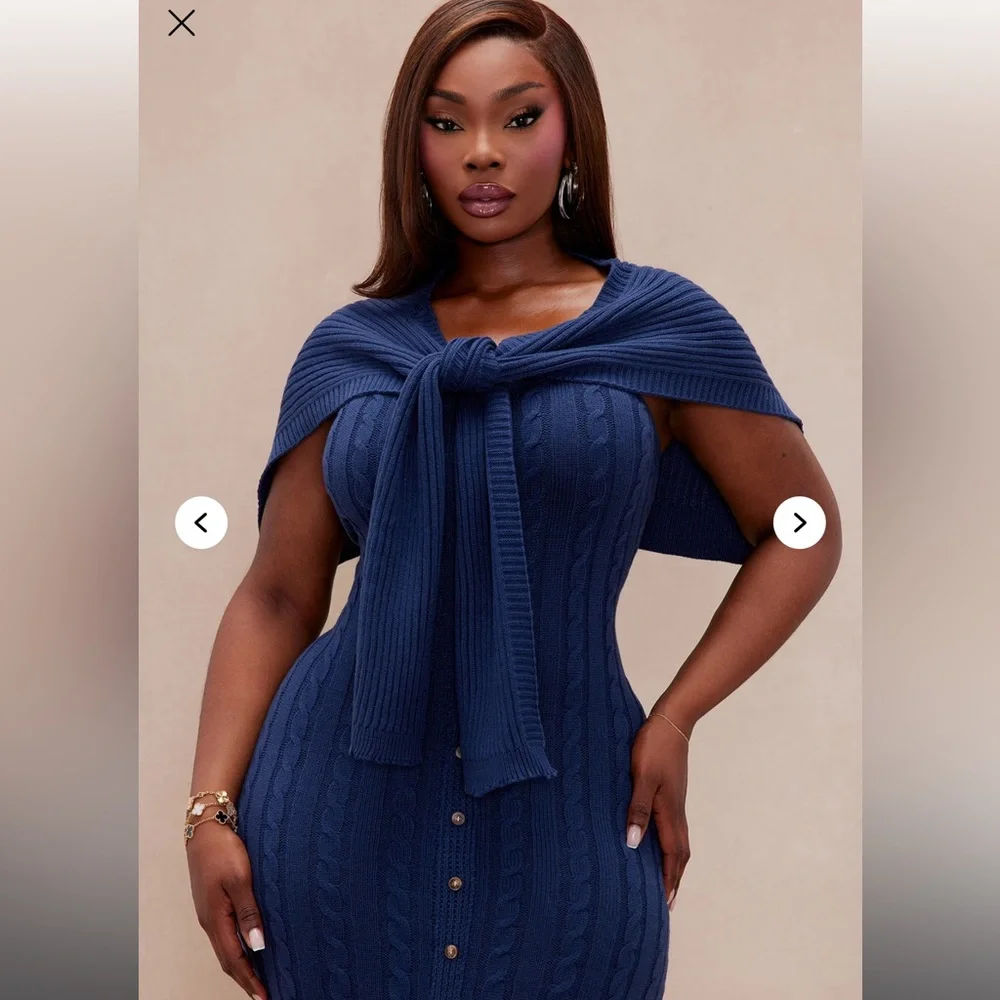 Sweater Maxi Dress - Picture 6 of 6